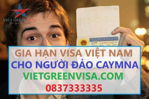 Gia hạn visa Việt Nam cho người Đảo Cayman