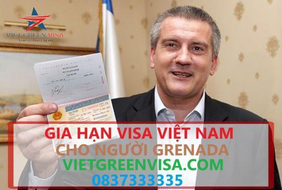 Gia hạn visa Việt Nam cho người Grenada