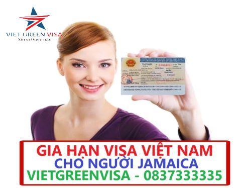 Gia hạn visa Việt Nam cho người Jamaica