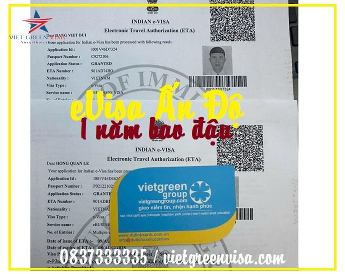 evisa Ấn Độ, visa điện tử Ấn Độ, Viet Green Visa