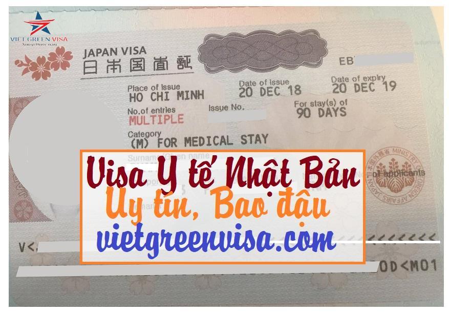 Dịch vụ làm visa y tế Nhật Bản trọn gói uy tín