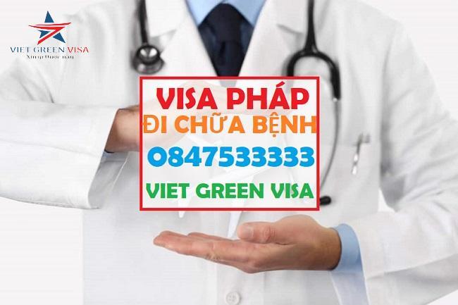 Dịch vụ xin visa Pháp khám chữa bệnh trọn gói