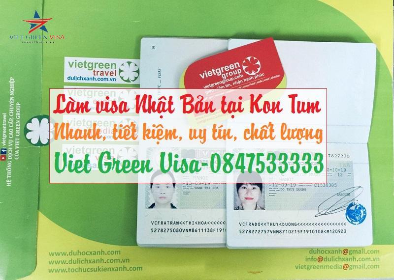 Dịch vụ xin visa Nhật Bản tại Kon Tum an toàn nhất