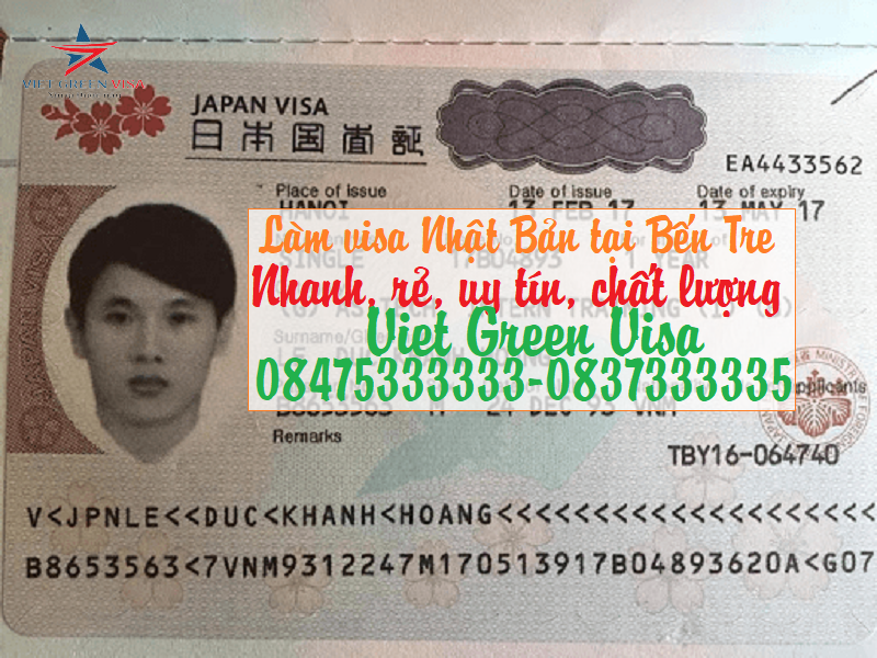 Dịch vụ xin visa Nhật Bản tại Bến Tre chất lượng nhất