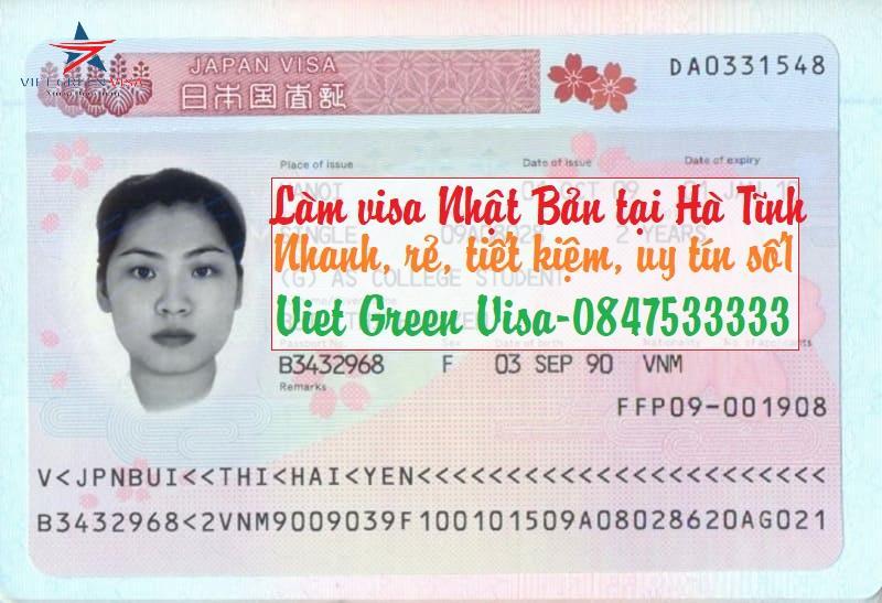 Dịch vụ xin visa Nhật Bản tại Hà Tĩnh chất lượng nhất