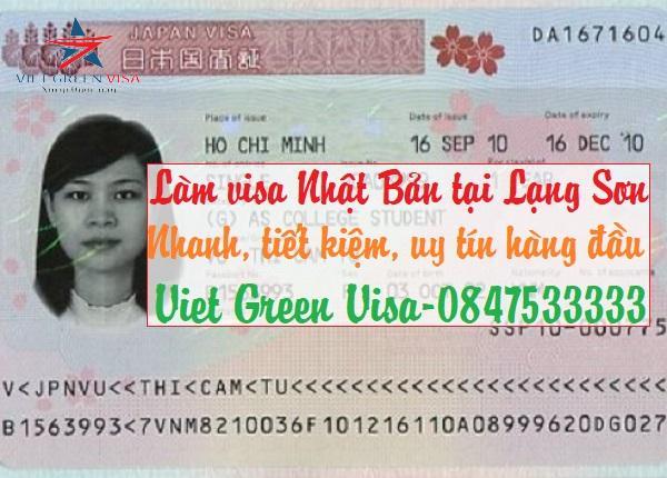 Dịch vụ xin visa Nhật Bản tại Lạng Sơn tỷ lệ đậu cao nhất