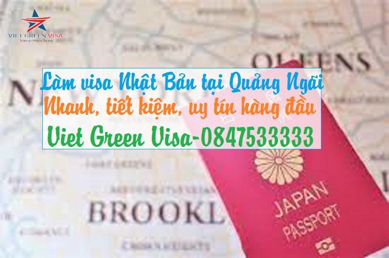 Dịch vụ xin visa Nhật Bản tại Quảng Ngãi tỷ lệ đậu cao nhất