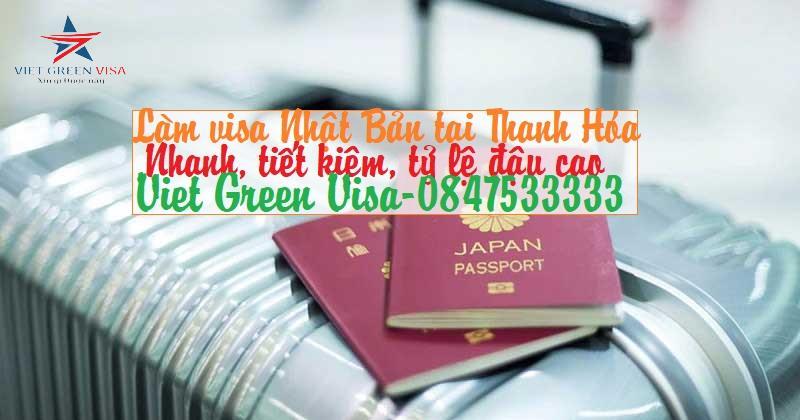 Dịch vụ xin visa Nhật Bản tại Thanh Hóa tỷ lệ đậu cao nhất