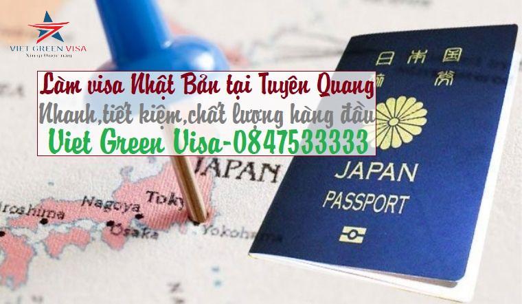 Dịch vụ xin visa Nhật Bản tại Tuyên Quang tỷ lệ đậu cao nhất