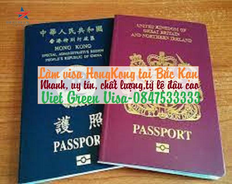 Dịch vụ làm visa Hong Kong tại Bắc Kạn nhanh gọn