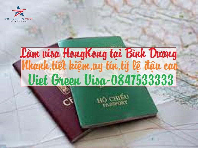 Dịch vụ làm visa Hong Kong tại Bình Dương chất lượng 