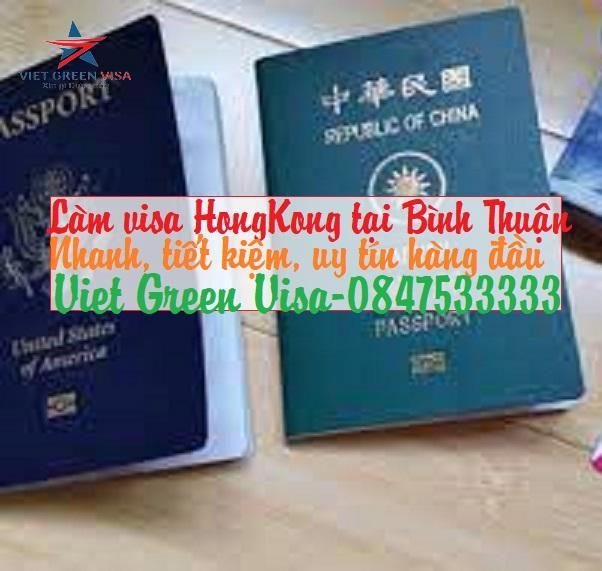 Dịch vụ làm visa Hong Kong tại Bình Thuận uy tín, nhanh gọn.