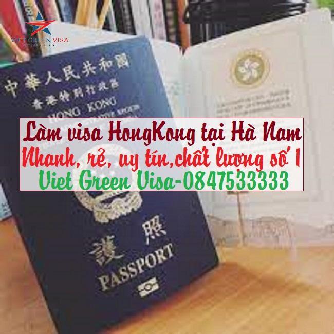 Dịch vụ làm visa Hong Kong tại Hà Nam cam kết thành công