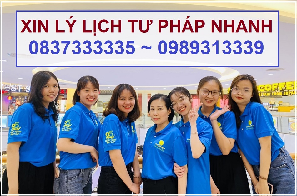 Viet Green Visa, lý lịch tư pháp, Dịch vụ làm lý lịch tư pháp tại Bình Định, xin lý lịch tư pháp tại Bình Định