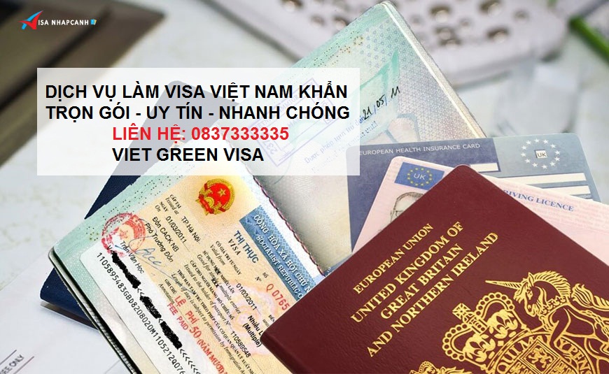 Visa Việt Nam khẩn